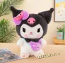 Плюшена играчка Куроми 35см Kuromi Hello Kitty , снимка 9