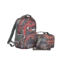 Комплект раница и чанта за храна Mercado Trade, За ученици, За момче, Червен, снимка 1