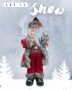 Декоративен музикален Дядо Коледа със светеща факла, на батерии. Височина: 40см. 🔔 Уникална декораци, снимка 2