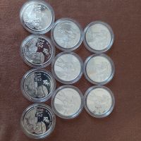  1 1/2 евро 2004 г.Франция,около 230 грама сребро, снимка 3 - Нумизматика и бонистика - 45350993