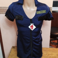 SEXY POLICE-Оргинална.Рулева секси рокличка, снимка 5 - Рокли - 45019865