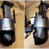 Двойна Smart WiFi безжична IP 8 mpx камера с лампа охрана сирена последен модел 2024 год, снимка 8 - IP камери - 46146262