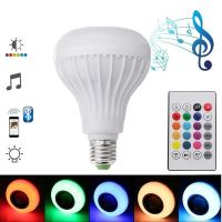 Музикална крушка със светодиодно осветление и дистанционно  – 13 цвят, снимка 5 - Крушки - 45306395