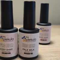 Euro Fiber gel Molekula Nails (изграждащ гел в бутилка) (Украйна), снимка 1 - Продукти за маникюр - 45157985