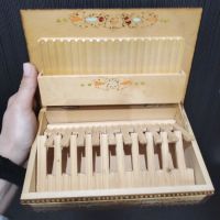 Ръчномизработена старинна кутия за цигари 100%дърво, снимка 7 - Антикварни и старинни предмети - 45121375