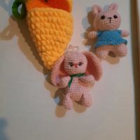Амигуруми плетени играчки, снимка 10 - Играчки за стая - 43696725