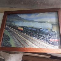 Плакат снимка картина влакове локомативи N 2, снимка 4 - Антикварни и старинни предмети - 45209045