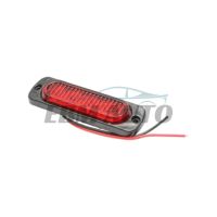 Страничен Габарит 4 LED 12-24V 97mm / ЧЕРВЕН, снимка 2 - Аксесоари и консумативи - 45346680