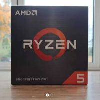НОВ !! Процесор AMD RYZEN 5 5600X 6-Core (4.6 GHz Turbo), снимка 1 - Процесори - 46130946