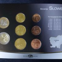 Словения 2007-2009 - Евро сет - комплектна серия, снимка 3 - Нумизматика и бонистика - 45526711