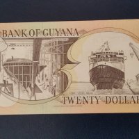 20 долара Гвиана 2009 г UNC, снимка 2 - Нумизматика и бонистика - 45031930