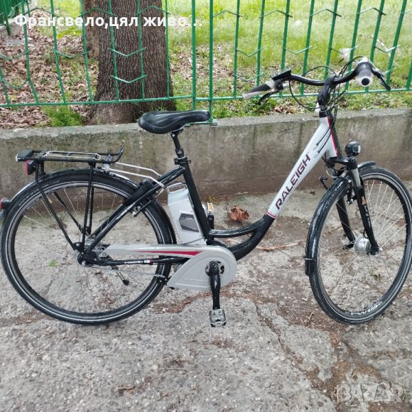 28 цола алуминиев електрически велосипед колело 24 волта Панасоник с ключ и зарядно , снимка 1