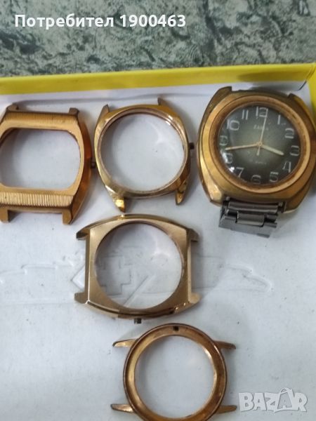 Позлатени каси от СССР часовници., снимка 1