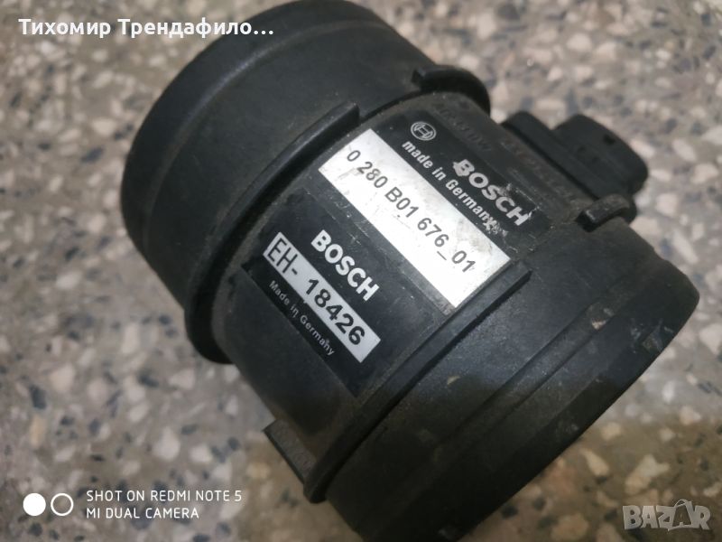 Дебитомер дукато 2009г bosch 0280B01676 01, 0 280 B01 676 ,F 00C 2G7 020 ,EH-18426 ,FIAT 120 Multije, снимка 1