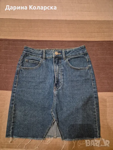 Дънкова пола , снимка 1