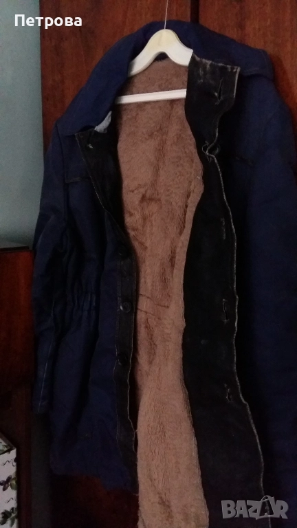 Подарявам топло яке с подплата, подходящо за работа навън, снимка 1