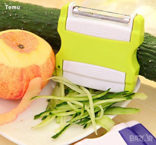 Сгъваем многофункционален нож за белене на плодове и зеленчуци, ренде, снимка 1