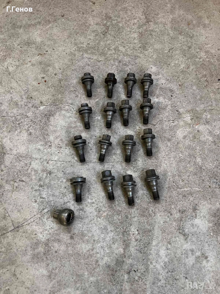 болтове за алуминиеви джанти за пежо и ситруен , снимка 1