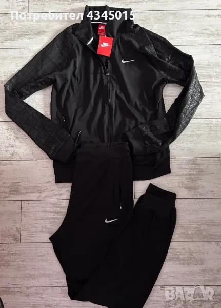 Мъжки анцуг Nike черен, снимка 1