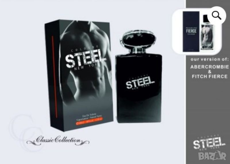 STEEL New York Eau De Toilette for Men 100ml. обре дошли в града, който никога не заспива! Представя, снимка 1