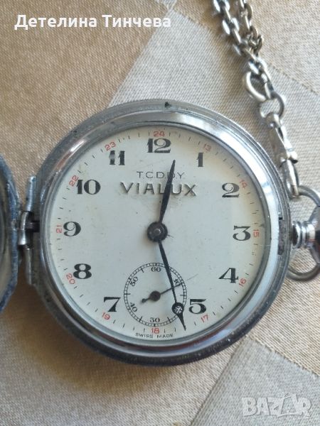 Швейцарски джобен часовник, снимка 1