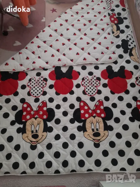 Шалте одеяло Caleffi  Minnie Mouse , снимка 1