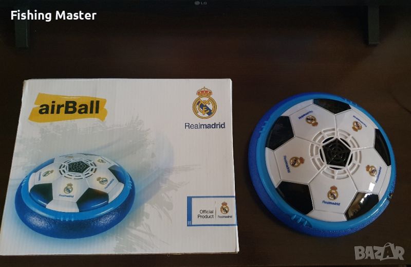 Въздушна топка за футбол AirBall, FC Real Madrid

, снимка 1