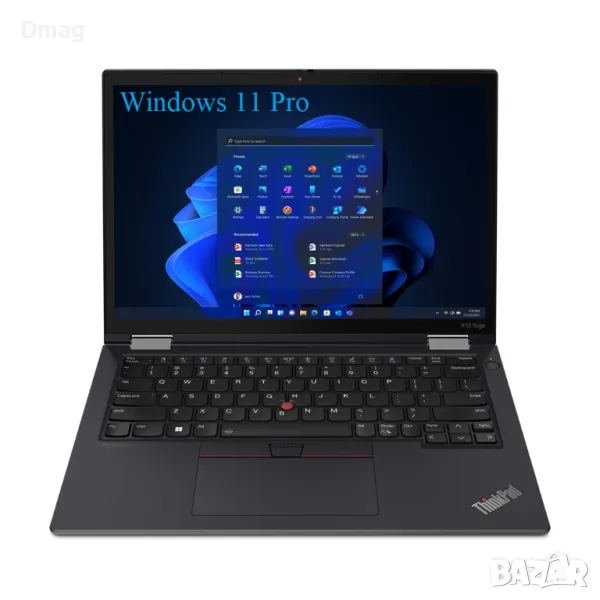 13.3"тъч ThinkPad X13 Yoga /i5-1245u/16GB / 1TB SSD/ Win11Pro, снимка 1