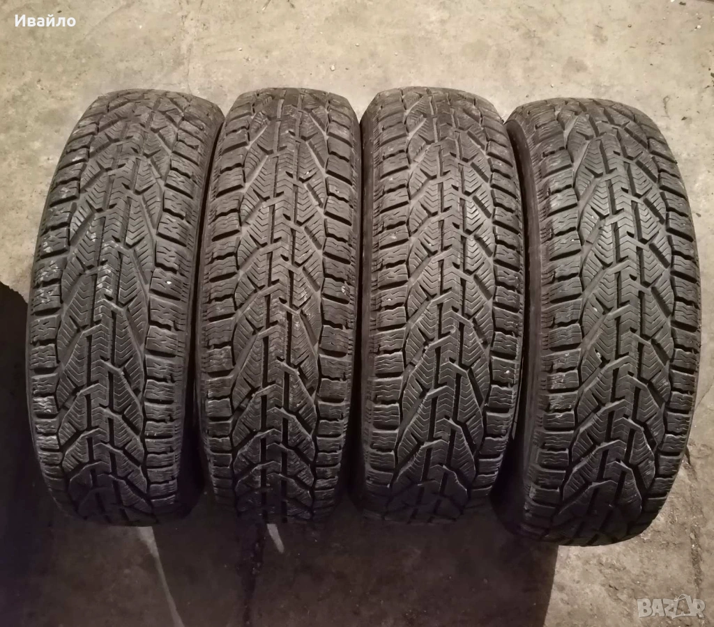 Продавам 4 броя Зимни Гуми 185.65.15 на 1 сезон дот 2020 Tigar , снимка 1