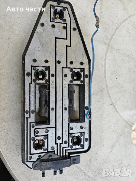 платка Задни светлини за Peugeot 405, 6751227, снимка 1