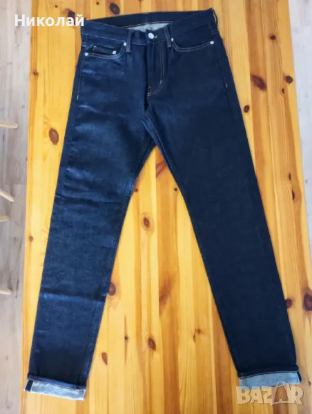 Raw selvedge denim мъжки джинси, снимка 1