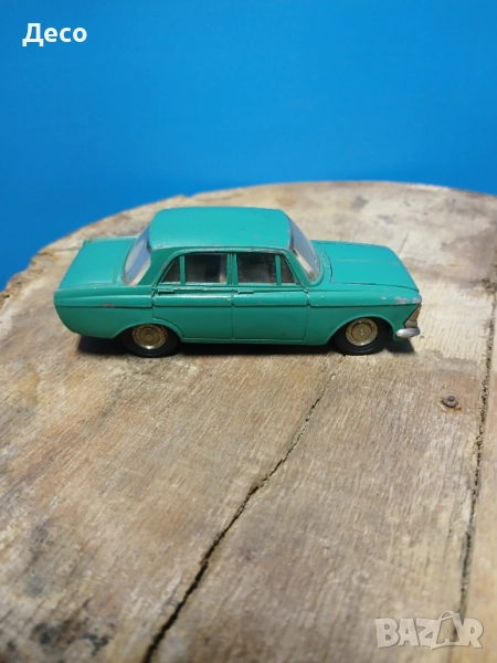 Стара метална количка Москвич 412 USSR A2 1/43., снимка 1