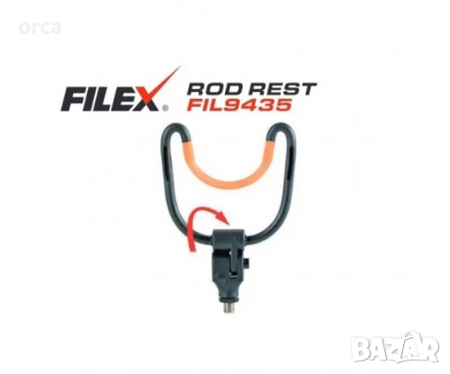 Глава за колче - мека поставка за фидер FILEX FEEDER ROD REST, снимка 1