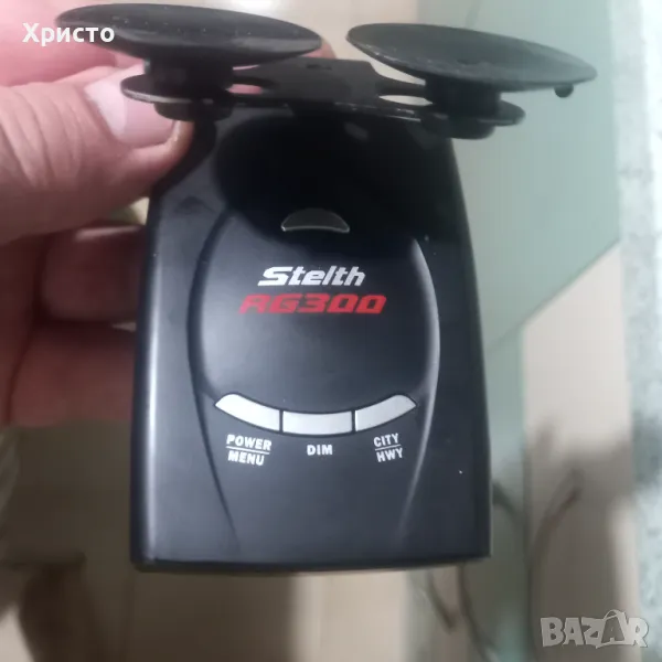 РАДАР ДЕТЕКТОР Stelth RG300 GPS, снимка 1