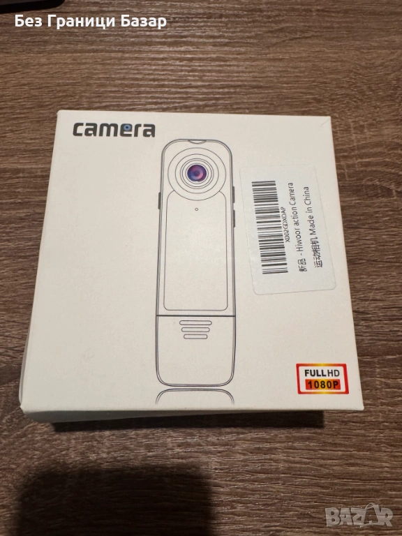Нова мини екшън камера широк ъгъл TF карта Full HD 1080P за тяло, снимка 1