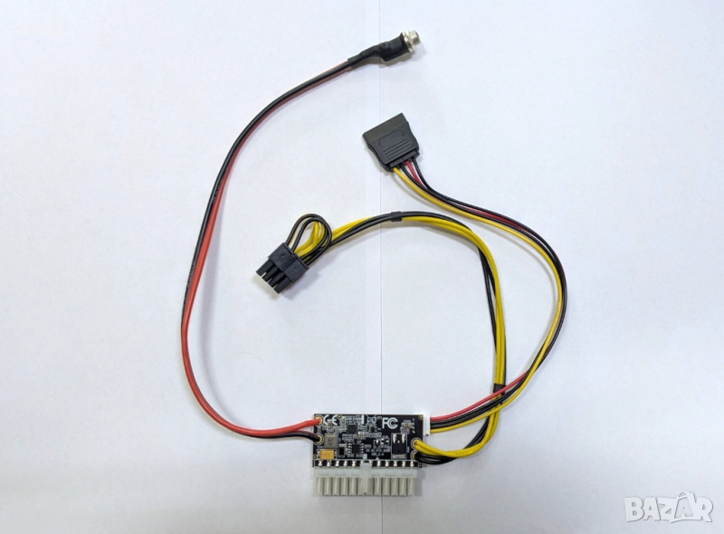 Безшумно мини компютърно захранване 12V-вход, 300W-изход, снимка 1