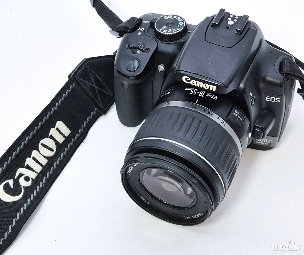 Canon EOS 400D с 18-55mm, снимка 1