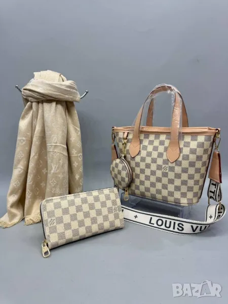 чанта, шал и портмоне louis vuitton , снимка 1