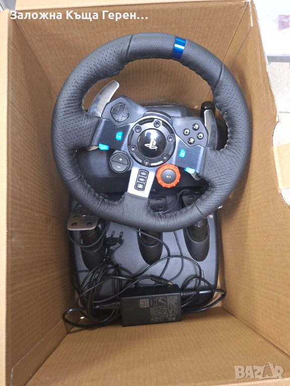 Волан с педали Logitech G29, снимка 1