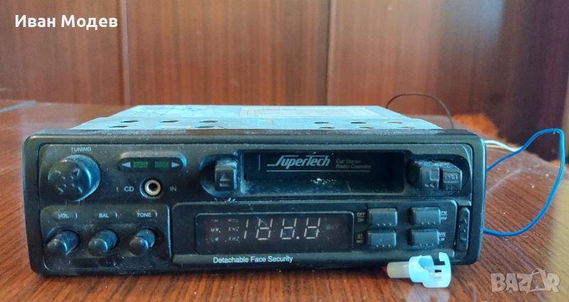 Продавам Ретро Авто радио със стерео касетофон ARC-760L, снимка 1