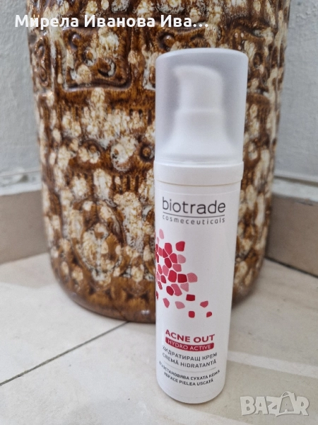Biotrade acne out хидратиращ крем НОВ, снимка 1