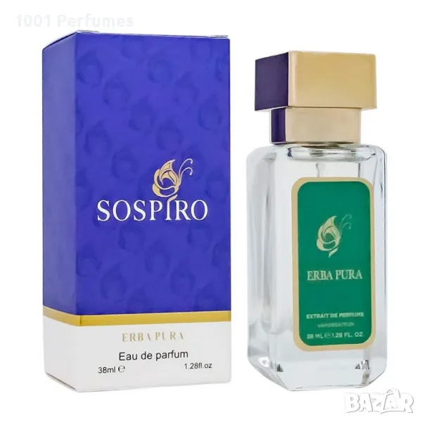 Унисекс мини парфюм Sospiro Erba Pura EDP 38ml, снимка 1