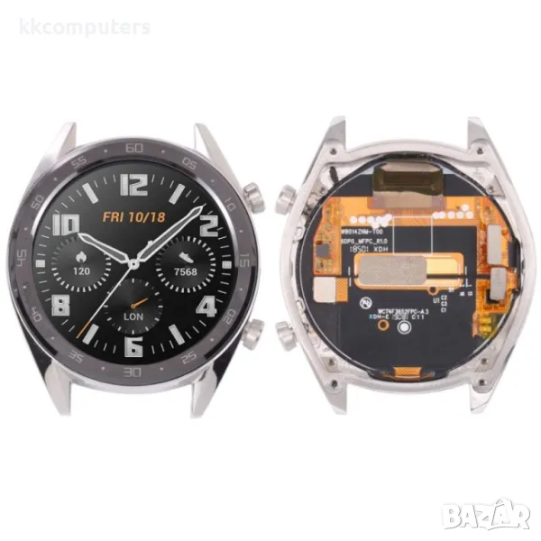 LCD Дисплей и Тъч Скрийн с Рамка за Huawei Watch GT1 46mm FTN-B19, снимка 1