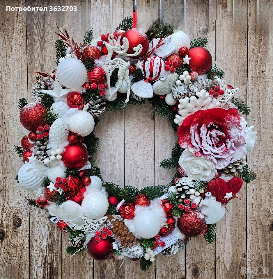Коледен венец, снимка 1