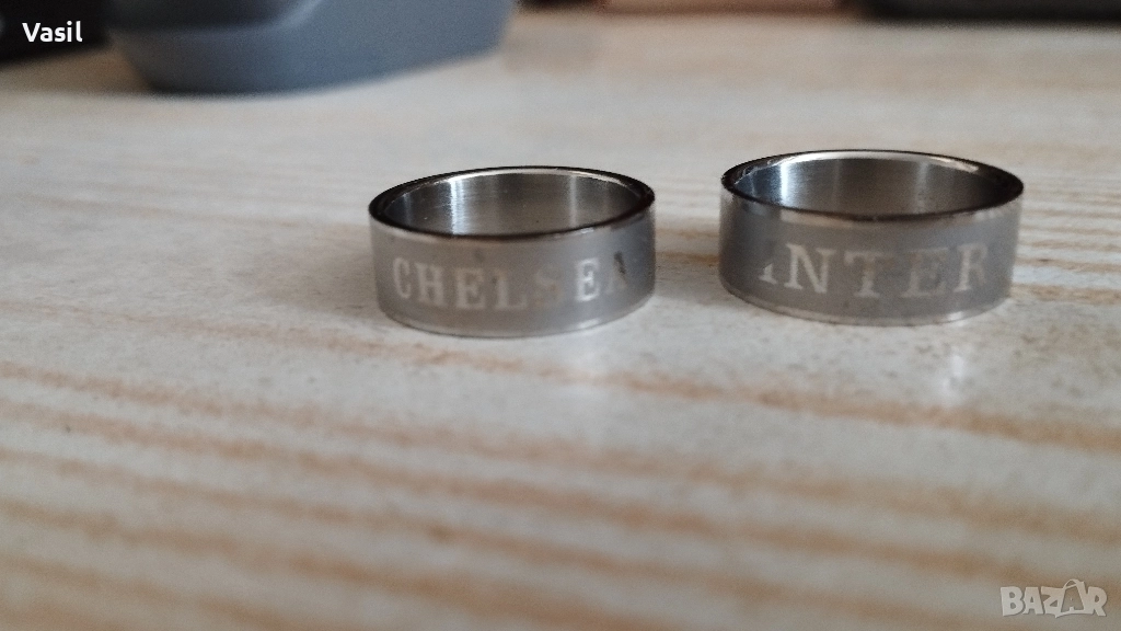 Пръстени Челси и Интер, снимка 1