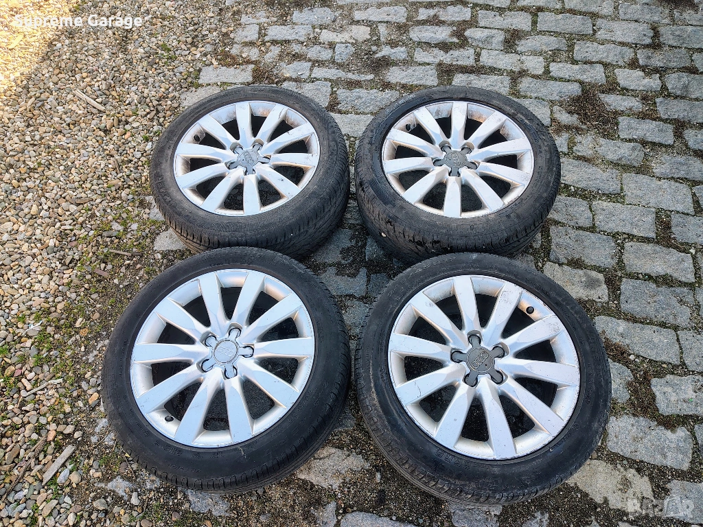Джанти с гуми 17" Ауди А4/А6 Audi, снимка 1
