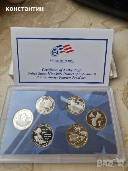 сет монети САЩ 2009г, снимка 1