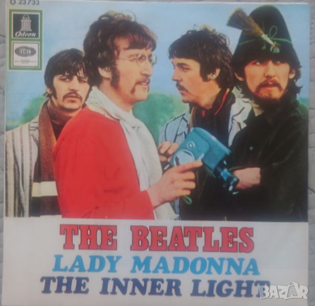 Грамофонни плочи The Beatles – Lady Madonna / The Inner Light 7" сингъл, снимка 1