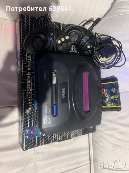 Sega Mega Drive 2 + Mortal Kombat 2, снимка 1