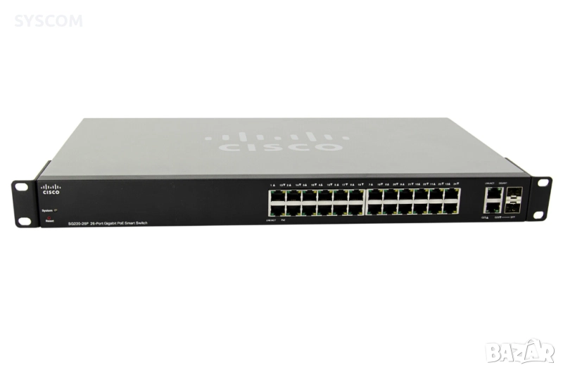 POE Суич Cisco SG220-26P с проблем, снимка 1